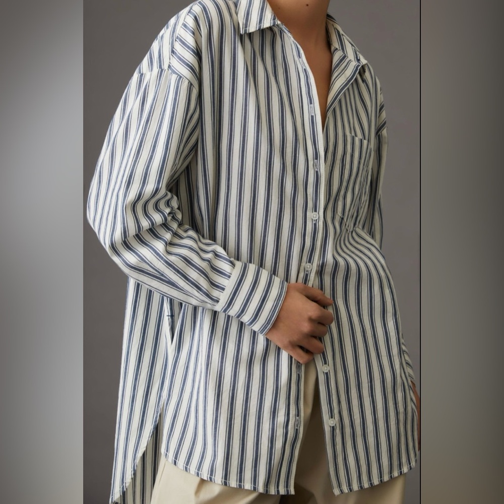 Anthropologie Women’s Maeve Bennet Buttondown - Sz S